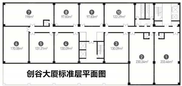 天山创谷大厦户型图（石家庄天山创谷大厦）