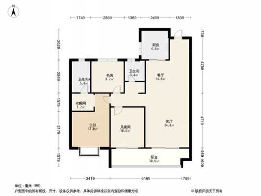 盛特区户型图129（盛特区划片小学）