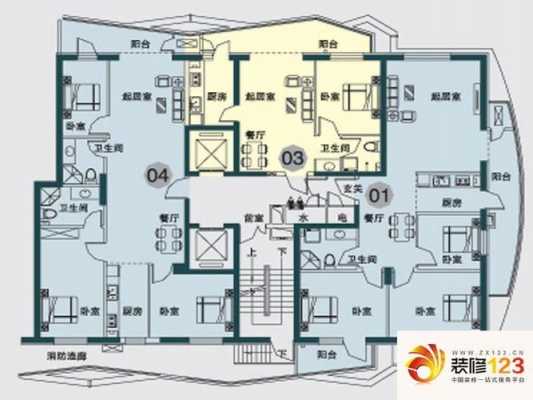 方远滨江国际户型图（滨江远方科技中心）