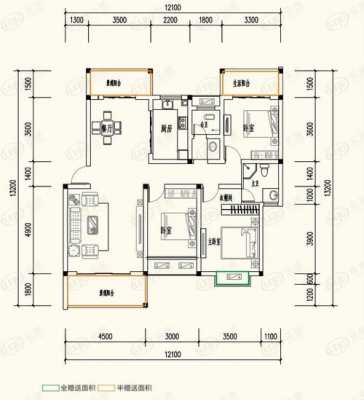 翰林御景户型图（翰林御景户型图片）