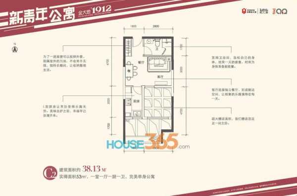 合肥金大地公寓户型图（合肥金大地公馆）