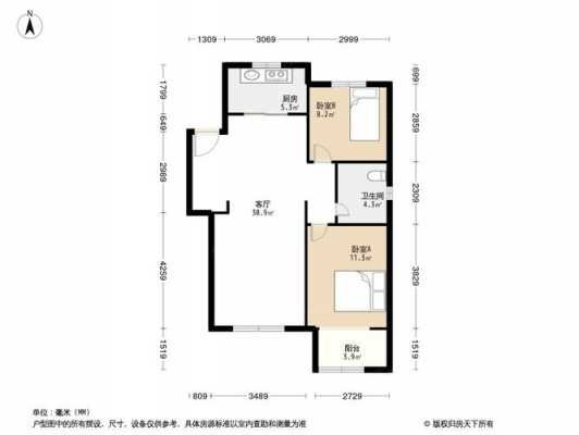 航天家园户型图85（航天家园户型图85平米）