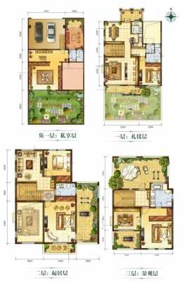 西安绿地与湖别墅户型图（西安绿地与湖联排别墅）