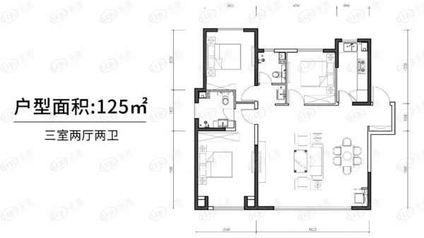 长安绿地城户型图（长安绿地城户型图片）