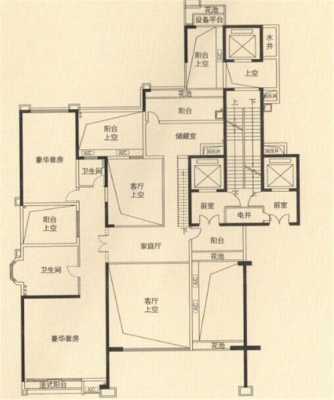 金地天锦户型图（金地天玺户型图）