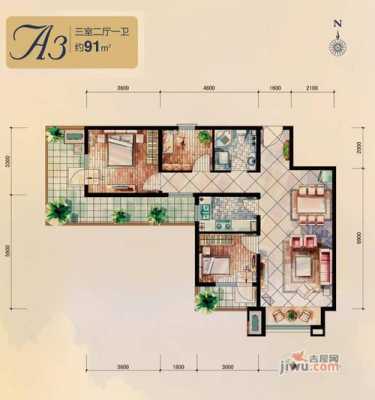 固安大卫城一居户型图（固安大卫城房价最新消息）