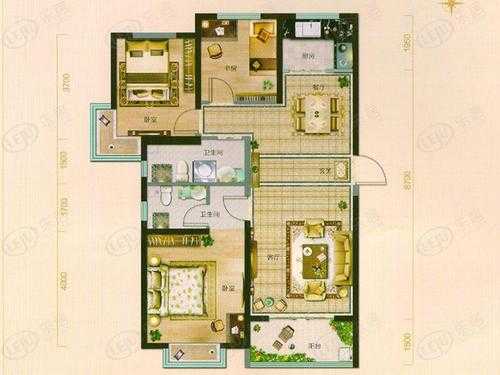 榆次雅居户型图（榆次雅园户型图）