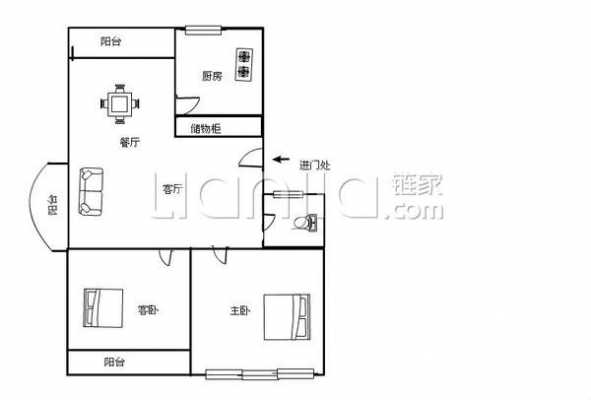 福华城市花园户型图（福华花苑二手房）