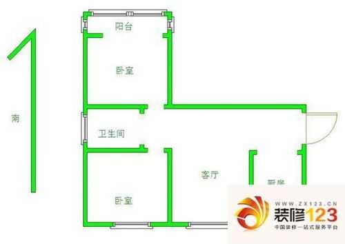 中南家园西区户型图（中南家园西区的二手房）