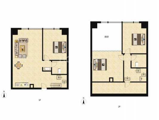 云树130户型图（云树公馆户型图）