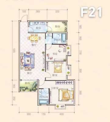 花果园96户型图（花果园户型图f19）