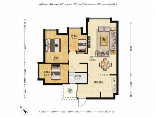 成都首航欣程户型图（成都首航欣程属于哪个街道）