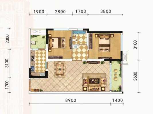 和裕印象住宅户型图（和裕印象最新房价）