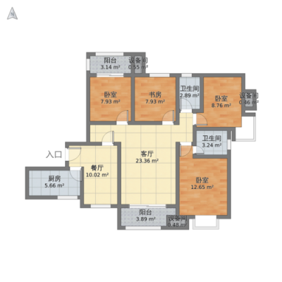 长城四期户型图（长城四期户型图大全）