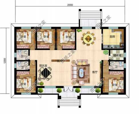 自建平层户型图（自建平层户型图片大全）