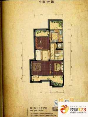 中海外滩别墅户型图（中海外滩别墅户型图片）