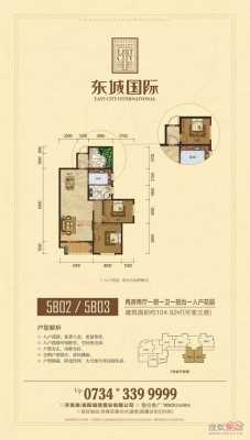 东城国际2号楼户型图（东城国际一期）