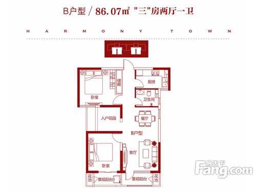 国源和天下二期户型图（国源和天下二手房价格）