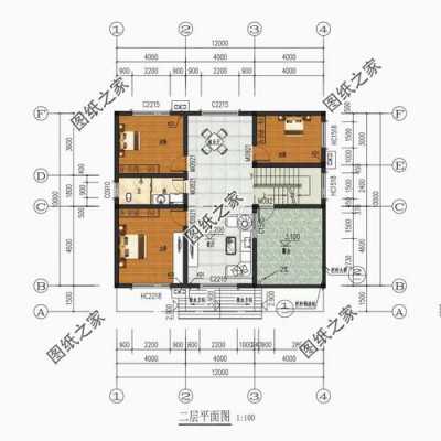 农村自建单元楼户型图（农村自建单元房设计图）