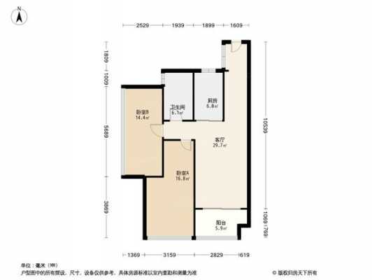 中信领航三期户型图（中信领航三期户型图片）