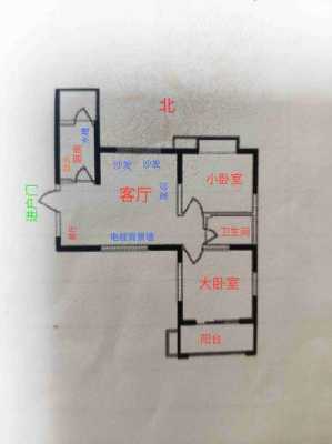 角户型图（西北缺角户型图）