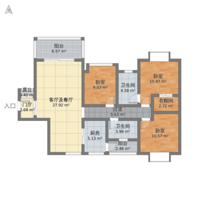 瀚城国际2期户型图（瀚城国际一期）