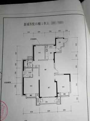 房证户型图单线（房产证上的户型图,体现的是什么）