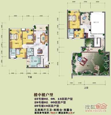 200楼中楼户型图（200楼中楼户型图片大全）