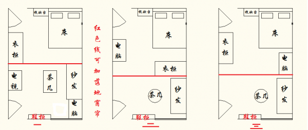 南北卧室明厅户型图（南北卧室怎么分配）