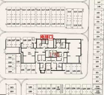 地下车位户型图（地下车位户型图怎么看）