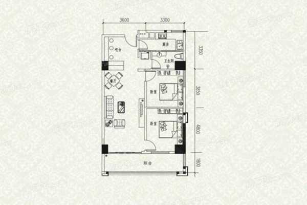 枞阳绿岛公馆户型图（枞阳绿岛公寓）