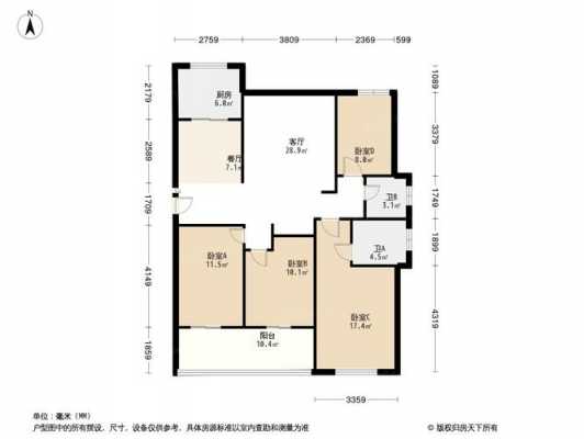 中庚香山新城户型图（中庚香山新时代户型图）