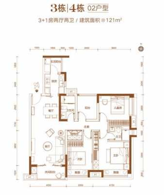 华润悦里户型图（华润置地悦里户型）