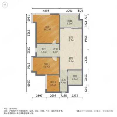 广电江湾户型图93户型（广电江湾物业电话号码多少）