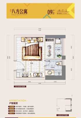 八方公寓户型图（八方城公寓）