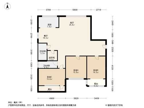 威海龙泽园户型图（威海龙泽府一期位置图）