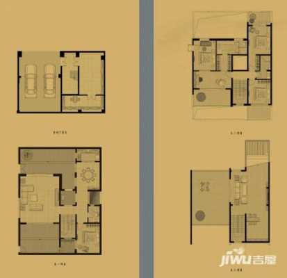 无锡汀枫渡别墅户型图（汀枫茶楼）