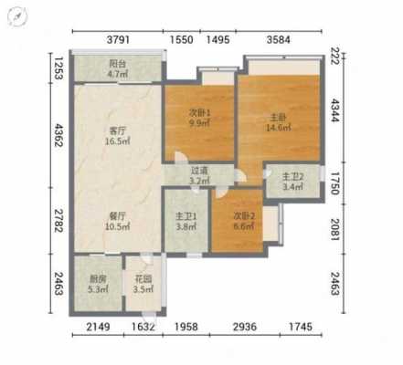 永城中央名门户型图（永城中央名门房子户型图）