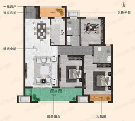 信和御园户型图（嘉禾路130号信和御园）