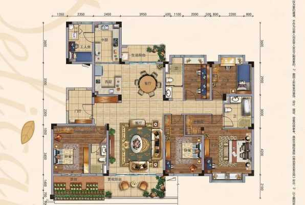 五室自建别墅户型图（五室房子户型图）