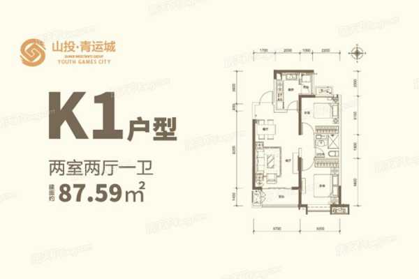 山投集团青运城户型图（山投青运城二期h楼复工了吗）