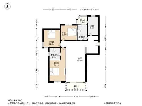 枣强康馨家园户型图（枣强县康馨国际三期哪几栋）